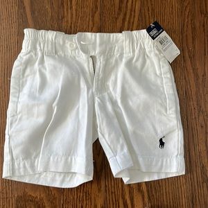 Toddler boys New with tags white cotton shorts shorts